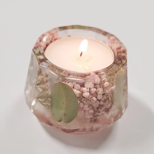 Resin Candle Holder