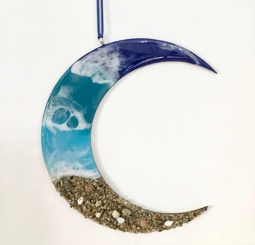 Crystal Moon Pendant